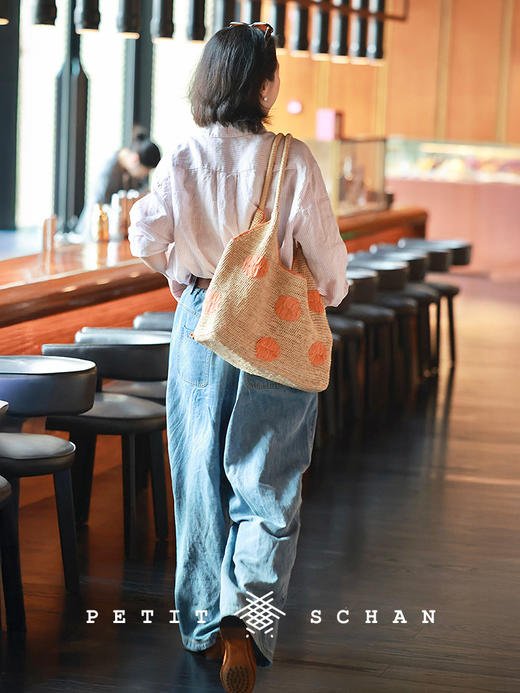 Petit Schan小闪 CLO#1092 Sinbad: The Sequel 辛巴达航海记续集 一千零一夜系列色织纯亚麻度假感细条纹长袖衬衫 商品图3