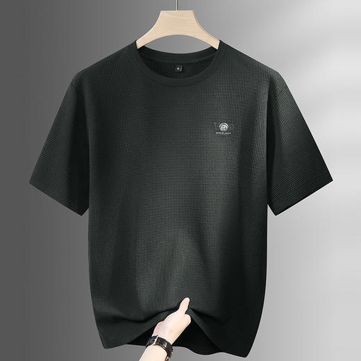【DPF】大依优型大码男装夏季圆领短袖t恤棉质休闲宽松透气短袖上衣 商品图1