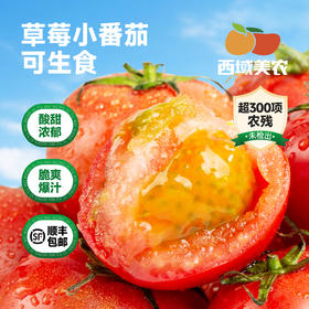 【顺丰】 草莓番茄 西红柿4.5斤 番茄味很浓，皮脆脆的  自然高甜，不催熟。类似乒乓球大小  内蒙发货