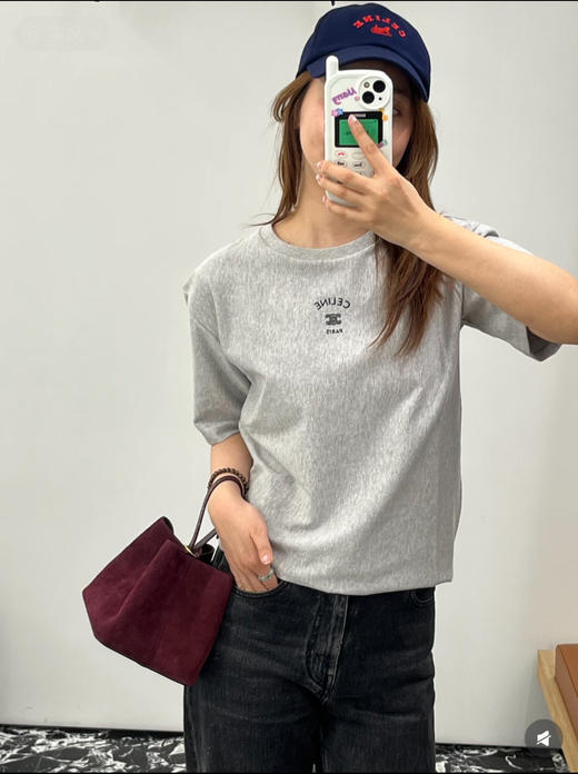 赛琳 2026春夏最新款💫💫 经典刺绣T恤（MM） 商品图2