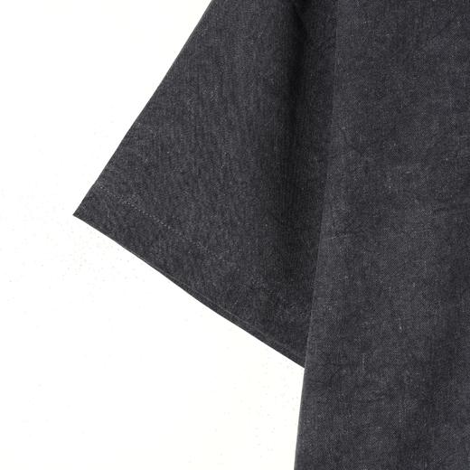 SDSA男装2026新款高贵轻奢韩系铆钉拼接翻领短袖衬衫百搭时尚上衣 商品图3