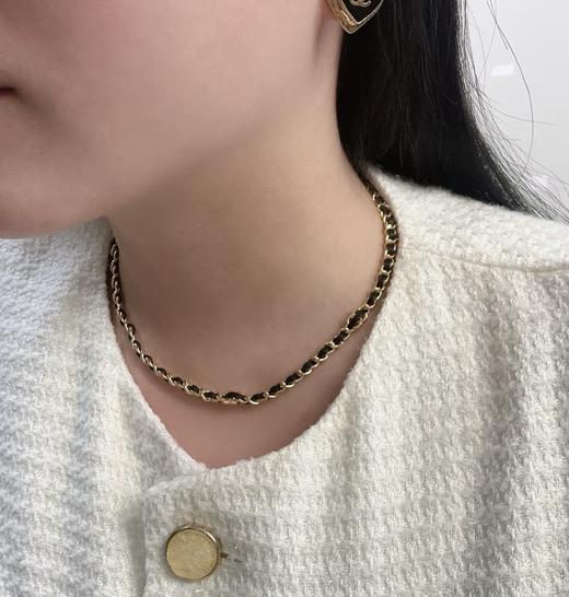 小香穿皮链小c短项链（XTY) 商品图3