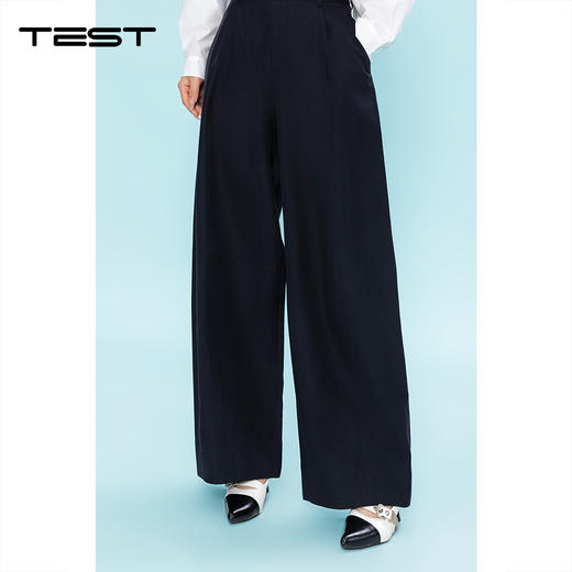 春上新宽松显瘦垂感慵懒风休闲裤3261025 商品图0