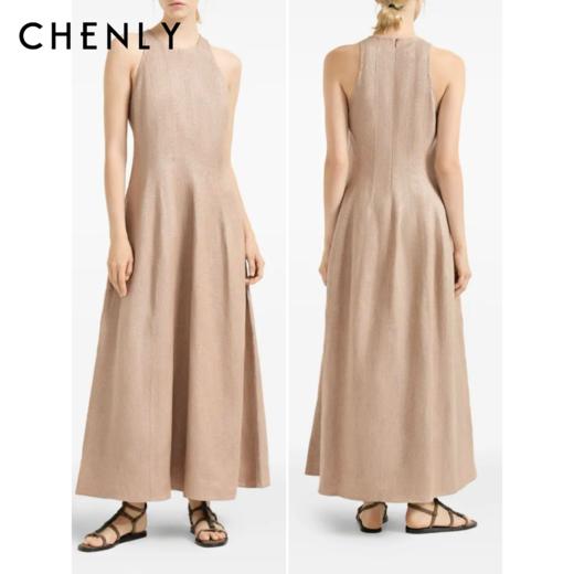 尘衣｜26SS梦幻星河无袖收腰长裙 商品图0