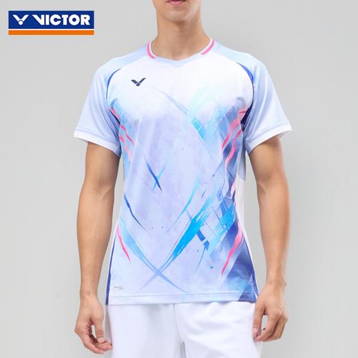 威克多胜利 男女同款 李梓嘉专属 大赛系列 针织T恤 T-60004 商品图3