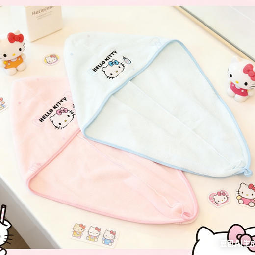 凯蒂猫萌趣干发帽-纪念日百货门店同款170993586 商品图0