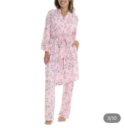 到手价219元 Flora Nikrooz女士居家服三件套 好飘逸啊 太有型了 美国代购，无中文标签，介意慎拍 商品图7