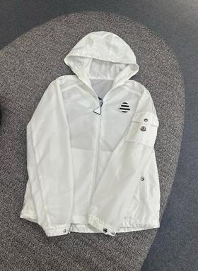 男款logo连帽薄外套ba018