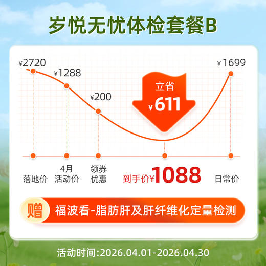 爱康国宾 岁悦无忧体检套餐B 商品图2