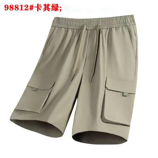 高品质冰丝短裤男新款夏季运动休闲裤宽松五分中裤   KDZC-98812 商品图2