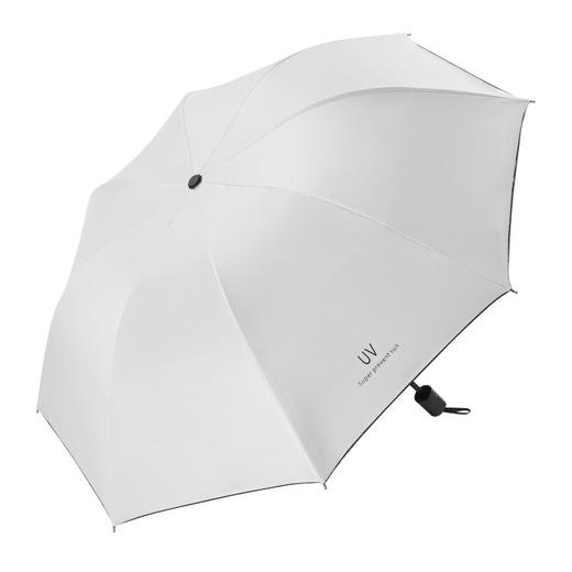 【UV加厚黑胶❗️晴雨两用伞】便携抗风晴雨两用伞，加厚黑胶高倍防晒，防紫外线隔热，加粗伞骨抗风，夏日防晒防雨一站式搞定，防晒伞遮阳伞学生晴雨伞三折太阳伞L 商品图3