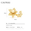 GAONAS  贵气臻奢12mm金色花朵珠戒指11943JGO 商品缩略图3