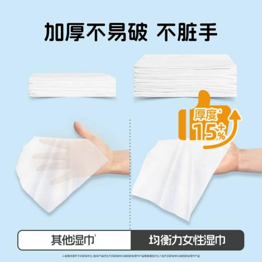 【囤货专区】她研社均衡力女性湿巾 2提送6包（24包168片） 商品图3