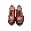断码特价英码5码（欧码38码）——英国原产经典款男士德比正装鞋Wilson威尔逊酒红色 商品缩略图3