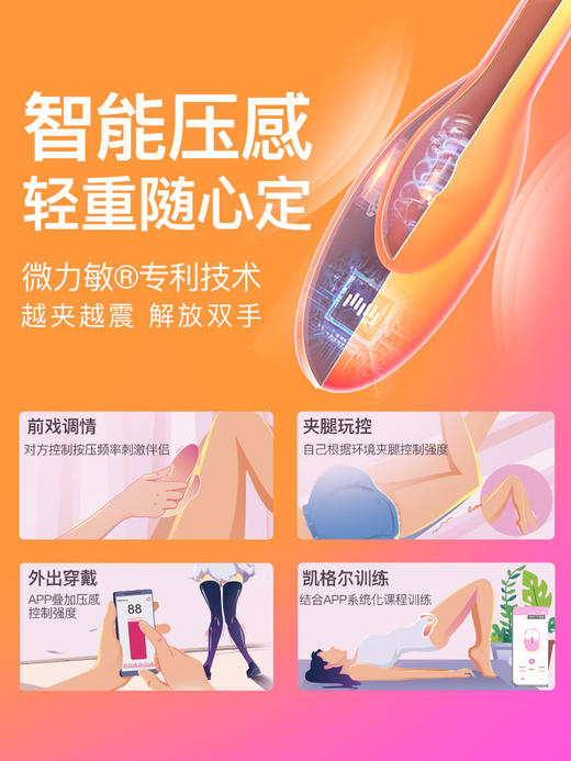 魅动火烈鸟二代MAX跳蛋女性 app远程遥控 凯格尔训练 商品图1