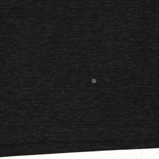 SDSA男装2026新款高贵轻奢美式简约纯色褶皱铆钉设计圆领短袖T恤 商品图4