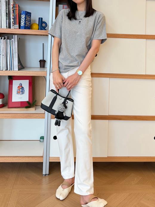 赛琳 2026春夏最新款💫💫 经典刺绣T恤（MM） 商品图4