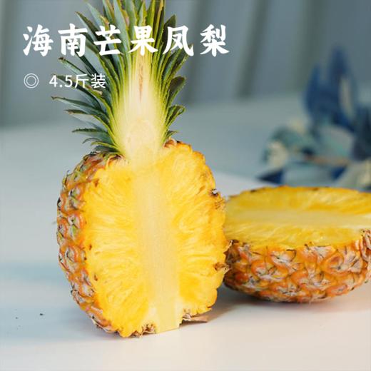 海南芒果凤梨 | 自然熟黄金甜度 爆汁无渣果肉厚实 海南核心产区直供 兼具芒果的细腻香甜与凤梨的清新爽口 商品图2