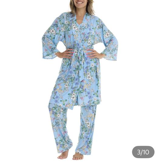 到手价219元 Flora Nikrooz女士居家服三件套 好飘逸啊 太有型了 美国代购，无中文标签，介意慎拍 商品图2