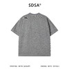 SDSA男装2026新款高贵轻奢美式简约明线圆领短袖T恤百搭时尚上衣 商品缩略图1