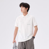 gxgjeans男装【含桑蚕丝】凉感印花男士短袖POLO衫26夏款潮流百搭上衣K&C 商品缩略图3
