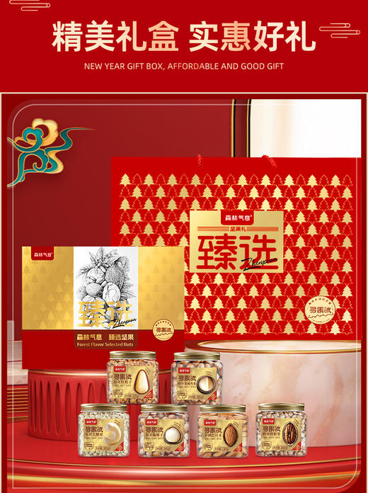 【*年货甄选】长白山臻选寻果迹坚果年货礼盒JL 商品图2