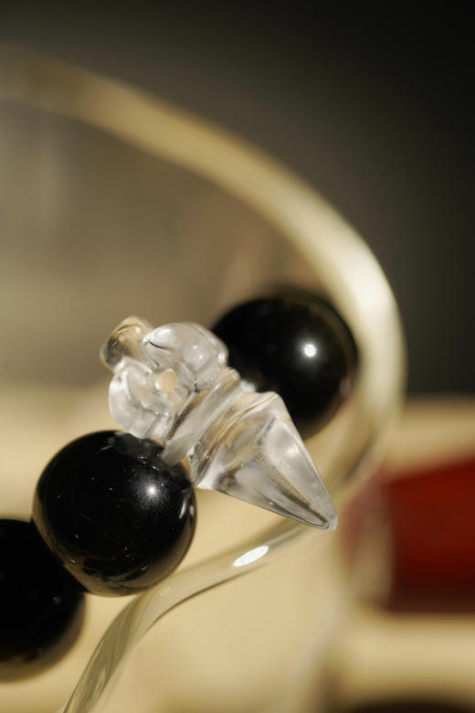 799！黑曜石与白水晶 商品图4