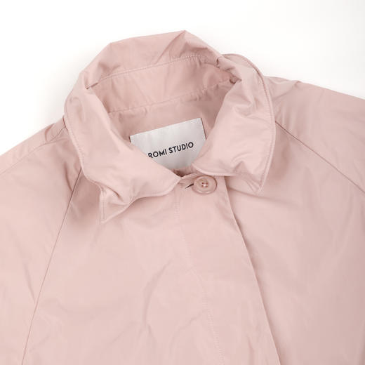 ROMI STUDIO“慵懒随性”轻薄挺括插肩袖翻领长款风衣 RWDSWU2345 商品图2