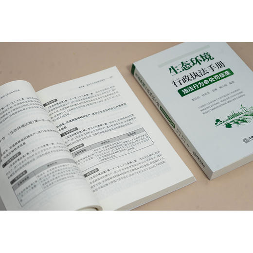 生态环境行政执法手册：违法行为与处罚标准  黎征武 钟宏全 袁琳 鲍大根编著  法律出版社 商品图2