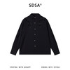 SDSA男装2026新款轻奢法式纯色重工刺绣花卉设计长袖衬衫百搭时尚 商品缩略图0