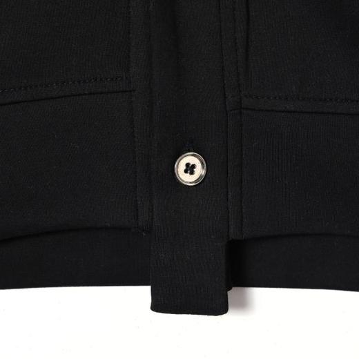 SDSA男装2026新款高贵轻奢潮牌极简风V领纽扣开始短袖T恤百搭舒适 商品图4