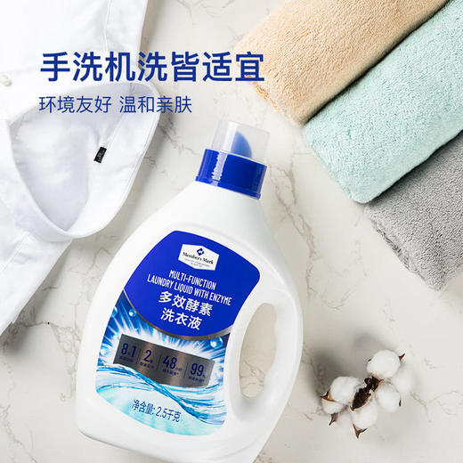 Member's Mark多效酵素洗衣液10kg(2.5kg*4)  山姆会员店商品非商品原因不支持退款 商品图4