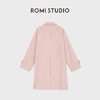 ROMI STUDIO“慵懒随性”轻薄挺括插肩袖翻领长款风衣 RWDSWU2345 商品缩略图1