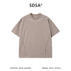 SDSA男装2026新款高贵轻奢美式复古铆钉圆领短袖T恤百搭高街上衣 商品缩略图0
