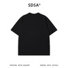 SDSA男装2026新款高贵轻奢潮牌烫钻笑脸宽松圆领短袖T恤百搭时尚 商品缩略图1