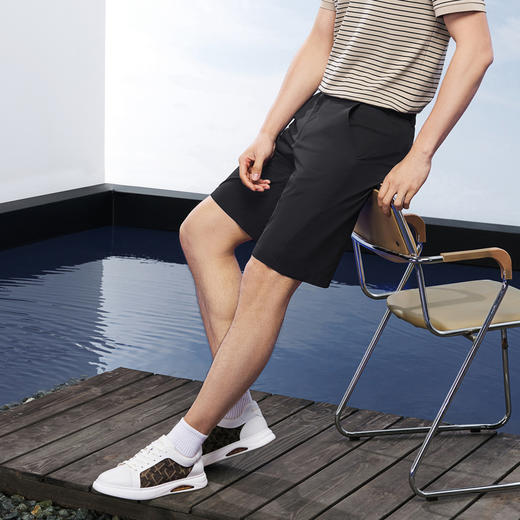 【休闲百搭短裤】柒牌男装休闲短裤2026夏季新品时尚潮流短裤 130H71250 商品图1
