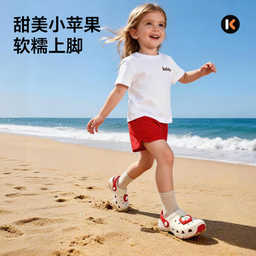 卡特兔童鞋儿童拖鞋男童女童2026年夏季外穿洞洞鞋沙滩鞋儿童凉鞋 商品图1