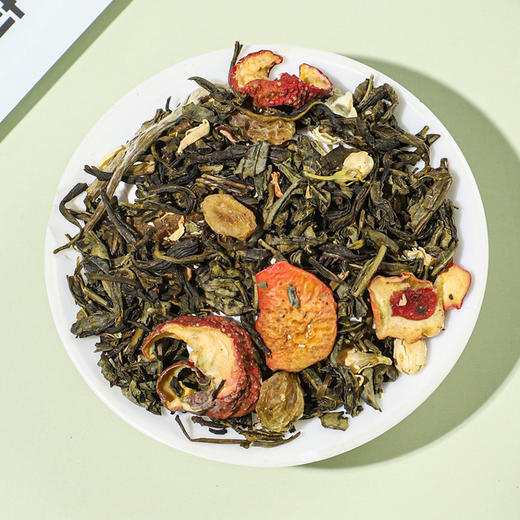 【冷热双泡！小巧便捷】网红青提茉莉绿茶多种口味清香型浓香型独立包装烘干冻干果包装。xb 商品图2