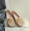 【澳洲品牌】EVERAU春夏女鞋真皮豆豆鞋女韩版一脚蹬平底乐福鞋休闲单鞋EA7101 商品缩略图2