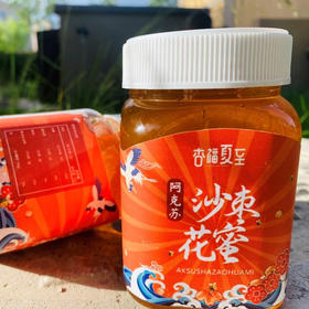 沙枣蜂蜜500g*2瓶基地直邮