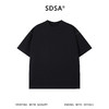SDSA男装2026新款高贵轻奢极简风织带铆钉设计圆领短袖T恤百搭潮 商品缩略图0