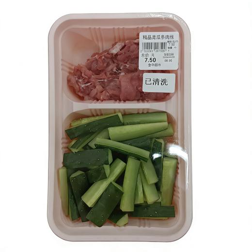 精品青瓜条肉丝 1盒 商品图0