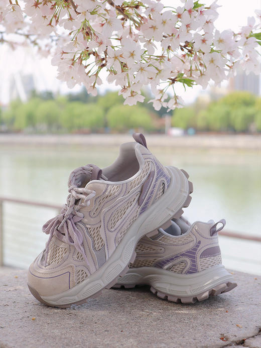 【防滑透气  轻便舒适  厚底老爹鞋】72小时内发货 版型秀气显脚小  贴合脚型走路不累 商品图14