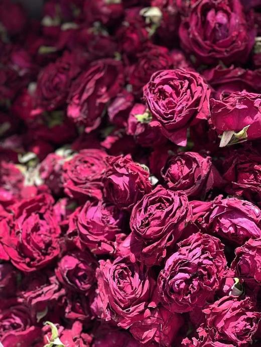 高原晨露 春日绽放 云南大理墨红玫瑰 头采花冠 入口满满玫瑰花香 冻干花 煮水泡茶 温和养生  |百里食 0401 商品图8