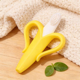 美国Baby Banana香蕉宝宝训练硅胶牙刷