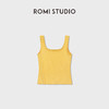ROMI STUDIO“舒适体验”棉氨纶轻盈棉感宽肩带背心吊带RWDSSE1892 商品缩略图0