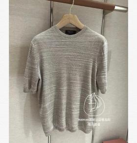 重磅渠道   LP灰棕真丝羊绒针织衫   康宝莱纱线   羊毛真丝羊绒  通勤必入