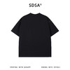 SDSA男装2026新款高贵轻奢极简风织带铆钉设计圆领短袖T恤百搭潮 商品缩略图1