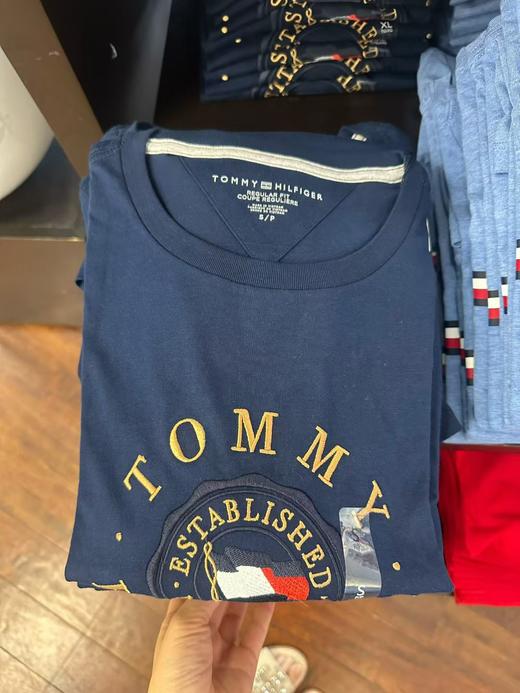 599元/2件 Tommy 新款 男士圆领短袖T恤衫，新版亲肤材质超级舒服 美国代购，无中文标签，介意慎拍 商品图7