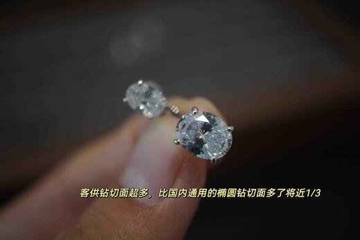 加州小众牌原单LH真钻耳钉 商品图12